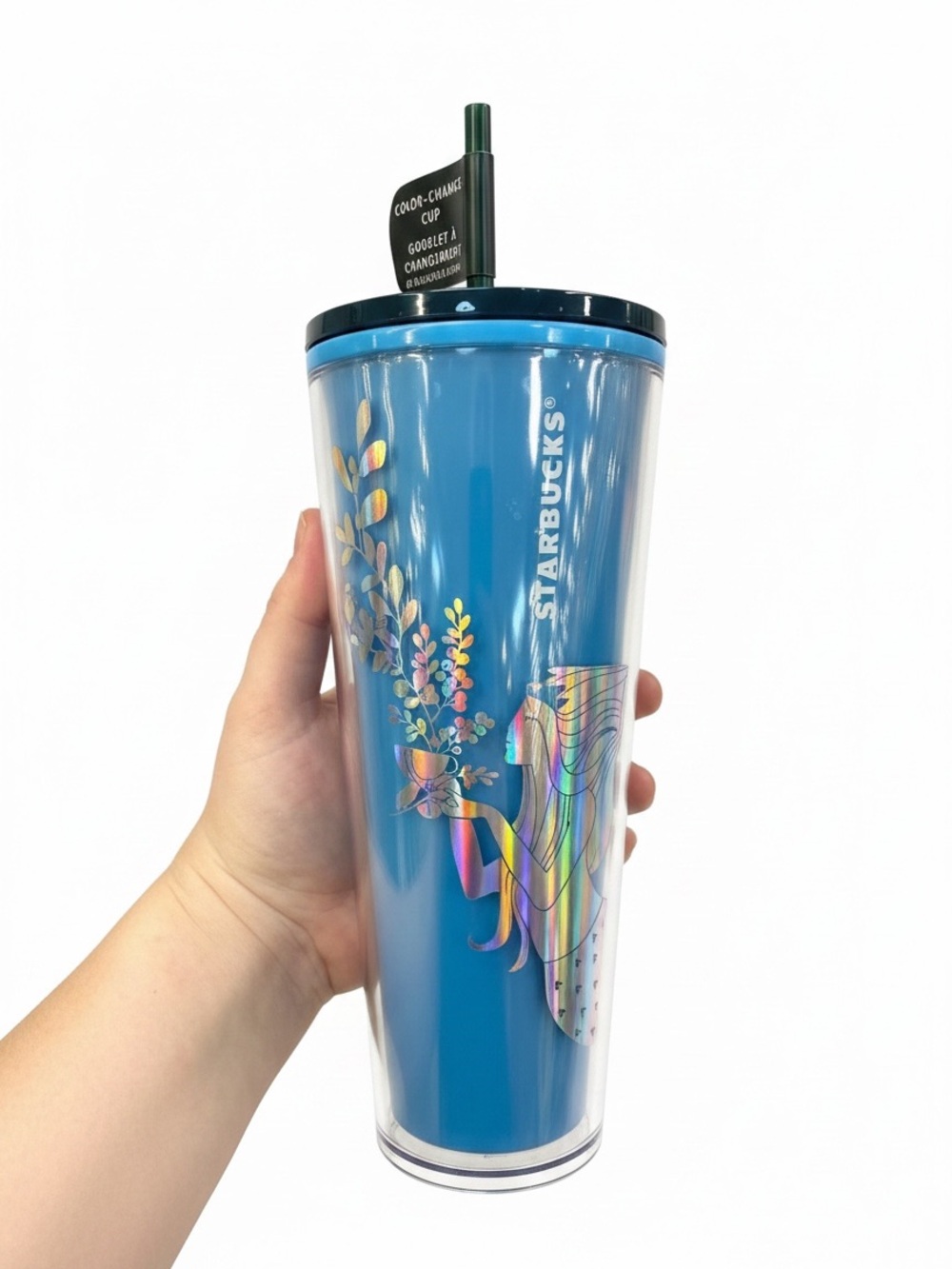 Starbucks 2021 Siren Mermaid Color Change Venti Tumbler NWT Rare - Picture 4 of 16